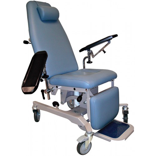 Кресло для взятия крови/диализа, гидравлическая регулировка высоты, модель Lojer 6801