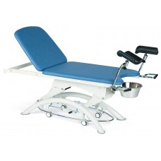 Смотровой гинекологический стол Capre EG, двухсекционный, электропривод высоты и спинной секции